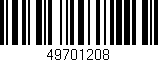 Código de barras (EAN, GTIN, SKU, ISBN): '49701208'