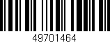 Código de barras (EAN, GTIN, SKU, ISBN): '49701464'