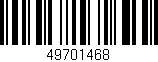 Código de barras (EAN, GTIN, SKU, ISBN): '49701468'