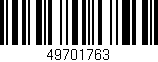 Código de barras (EAN, GTIN, SKU, ISBN): '49701763'