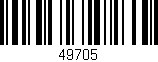 Código de barras (EAN, GTIN, SKU, ISBN): '49705'