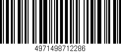 Código de barras (EAN, GTIN, SKU, ISBN): '4971498712286'