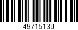 Código de barras (EAN, GTIN, SKU, ISBN): '49715130'