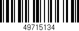 Código de barras (EAN, GTIN, SKU, ISBN): '49715134'