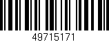 Código de barras (EAN, GTIN, SKU, ISBN): '49715171'