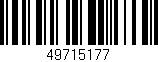 Código de barras (EAN, GTIN, SKU, ISBN): '49715177'