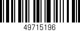 Código de barras (EAN, GTIN, SKU, ISBN): '49715196'