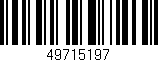 Código de barras (EAN, GTIN, SKU, ISBN): '49715197'