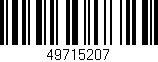 Código de barras (EAN, GTIN, SKU, ISBN): '49715207'