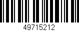 Código de barras (EAN, GTIN, SKU, ISBN): '49715212'