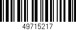Código de barras (EAN, GTIN, SKU, ISBN): '49715217'