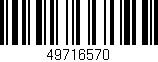 Código de barras (EAN, GTIN, SKU, ISBN): '49716570'