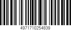 Código de barras (EAN, GTIN, SKU, ISBN): '4971710254839'