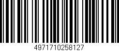 Código de barras (EAN, GTIN, SKU, ISBN): '4971710258127'