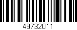 Código de barras (EAN, GTIN, SKU, ISBN): '49732011'