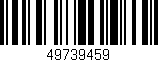 Código de barras (EAN, GTIN, SKU, ISBN): '49739459'