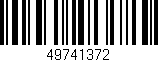 Código de barras (EAN, GTIN, SKU, ISBN): '49741372'