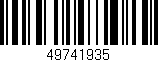 Código de barras (EAN, GTIN, SKU, ISBN): '49741935'