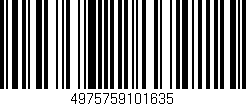 Código de barras (EAN, GTIN, SKU, ISBN): '4975759101635'