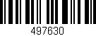 Código de barras (EAN, GTIN, SKU, ISBN): '497630'