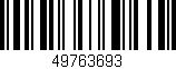 Código de barras (EAN, GTIN, SKU, ISBN): '49763693'