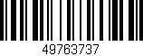 Código de barras (EAN, GTIN, SKU, ISBN): '49763737'