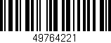 Código de barras (EAN, GTIN, SKU, ISBN): '49764221'
