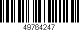 Código de barras (EAN, GTIN, SKU, ISBN): '49764247'