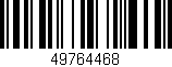 Código de barras (EAN, GTIN, SKU, ISBN): '49764468'