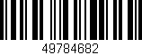 Código de barras (EAN, GTIN, SKU, ISBN): '49784682'
