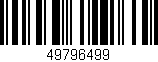 Código de barras (EAN, GTIN, SKU, ISBN): '49796499'