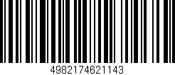 Código de barras (EAN, GTIN, SKU, ISBN): '4982174621143'