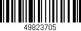 Código de barras (EAN, GTIN, SKU, ISBN): '49823705'