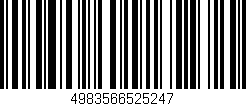 Código de barras (EAN, GTIN, SKU, ISBN): '4983566525247'