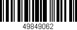 Código de barras (EAN, GTIN, SKU, ISBN): '49849062'