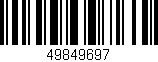 Código de barras (EAN, GTIN, SKU, ISBN): '49849697'