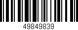 Código de barras (EAN, GTIN, SKU, ISBN): '49849839'