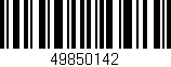Código de barras (EAN, GTIN, SKU, ISBN): '49850142'