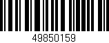 Código de barras (EAN, GTIN, SKU, ISBN): '49850159'