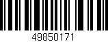 Código de barras (EAN, GTIN, SKU, ISBN): '49850171'