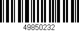 Código de barras (EAN, GTIN, SKU, ISBN): '49850232'
