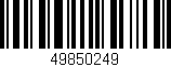 Código de barras (EAN, GTIN, SKU, ISBN): '49850249'