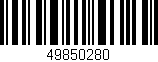 Código de barras (EAN, GTIN, SKU, ISBN): '49850280'