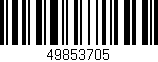 Código de barras (EAN, GTIN, SKU, ISBN): '49853705'