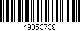 Código de barras (EAN, GTIN, SKU, ISBN): '49853739'
