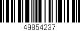 Código de barras (EAN, GTIN, SKU, ISBN): '49854237'