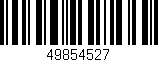 Código de barras (EAN, GTIN, SKU, ISBN): '49854527'