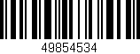 Código de barras (EAN, GTIN, SKU, ISBN): '49854534'
