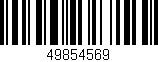 Código de barras (EAN, GTIN, SKU, ISBN): '49854569'