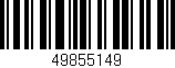 Código de barras (EAN, GTIN, SKU, ISBN): '49855149'